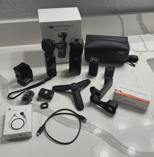 DJI Osmo Pocket 3 Creator Combo & Accessories - BUNDLE!!