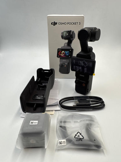 DJI Osmo Pocket 3, Vlogging Cameras with 1'' CMOS & 4K/120fps