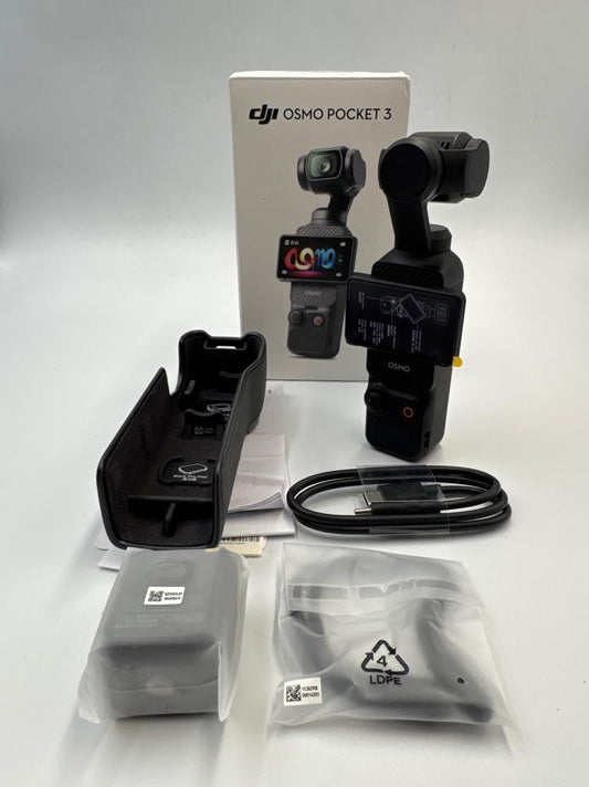 DJI Osmo Pocket 3, Vlogging Cameras with 1'' CMOS & 4K/120fps