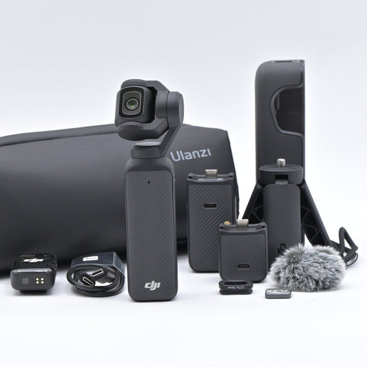 DJI Osmo Pocket 3 Creator Combo 3-Axis Stabilized 4K Camera [Top Mint] #10939